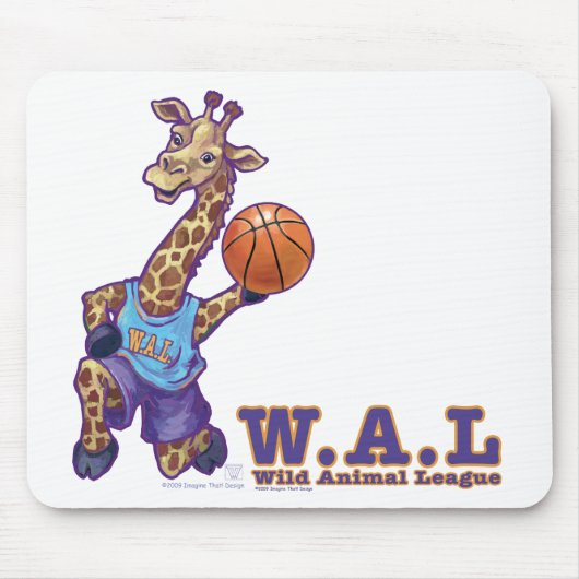 WAL Basketball Mousepad (Vorne)