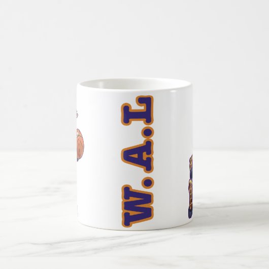 WAL Basketball Verwandlungstasse (Mittel)