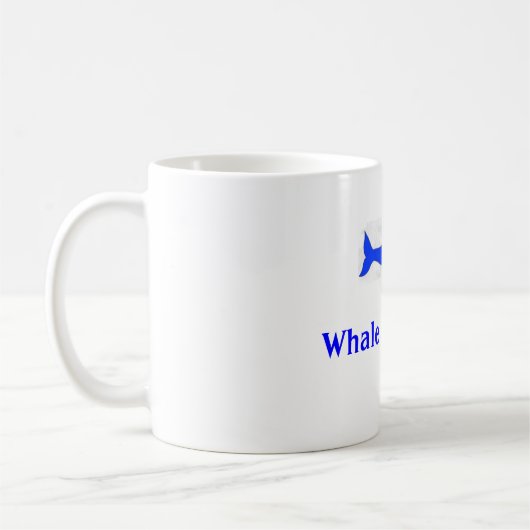 Wal-Biologe Kaffeetasse (Links)