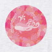 Wal-Blume des Lebens Etiketten (Design 2)