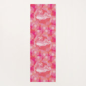 Wal-Blume des Lebens Yogamatte (Rückseite)