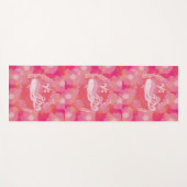Wal-Blume des Lebens Yogamatte (Vorderseite (Horizontal))