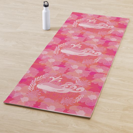 Wal-Blume des Lebens Yogamatte (Beispiel)