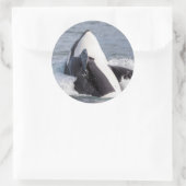 Wal-Brotaufstrich Runder Aufkleber (Tasche)