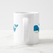 Wal, Buckelwal, Säugetier Jumbo-Tasse (Rückseite)