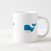 Wal, Buckelwal, Säugetier Jumbo-Tasse (Rechts)