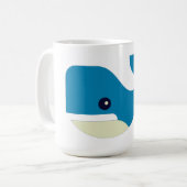 Wal, Buckelwal, Säugetier Kaffeetasse (Vorderseite Links)