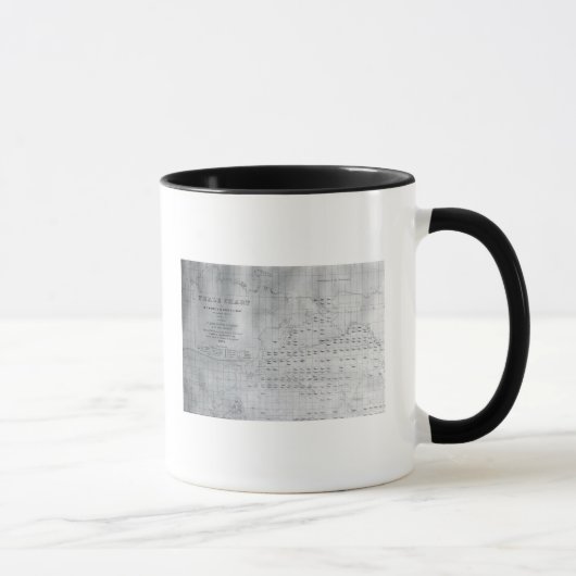 Wal-Diagramm des North Pacific, 1851 Tasse (Rechts)