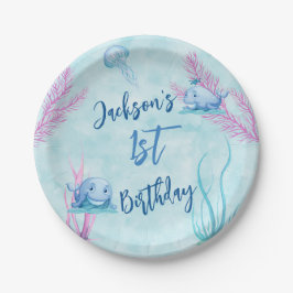 Wal einer guten Zeit Pappteller