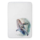 Wal einer Zeit Badematte (Vorderseite Vertikal)