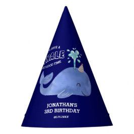 Wal einer Zeit Niedlichen Party Hat Marine Geburts Partyhütchen