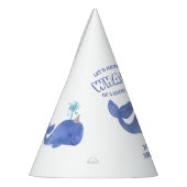 Wal einer Zeit Niedlichen Party Hut Weißer Geburts Partyhütchen (Links)