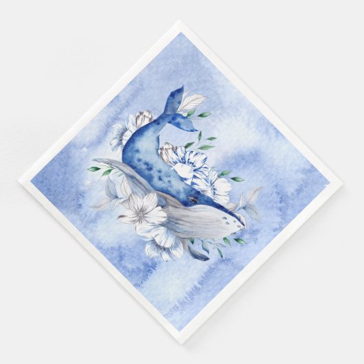 Wal einer Zeit Serviette (Ecke)