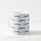 Wal entbeint Muster-Tasse Kaffeetasse (Vorderseite Links)