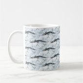 Wal entbeint Muster-Tasse Kaffeetasse (Links)