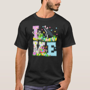 Wal Fisch Ostereier-Suche Lustige Liebe Wal Ostern T-Shirt