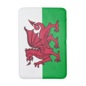Wal Flag Bath Mat Badematte (Vorderseite Vertikal)