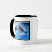 Wal-Foto-Kaffee-Tasse Tasse (Vorderseite Links)