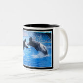 Wal-Foto-Keramik-Kaffee-Tasse Zweifarbige Tasse (VorderseiteRechts)