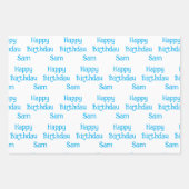Wal Geburtstagsgeschenke  Geschenkpapier Set (Vorderseite 3)