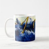 Wal gegen kolossaler Tintenfisch-ursprüngliche Kaffeetasse (Links)