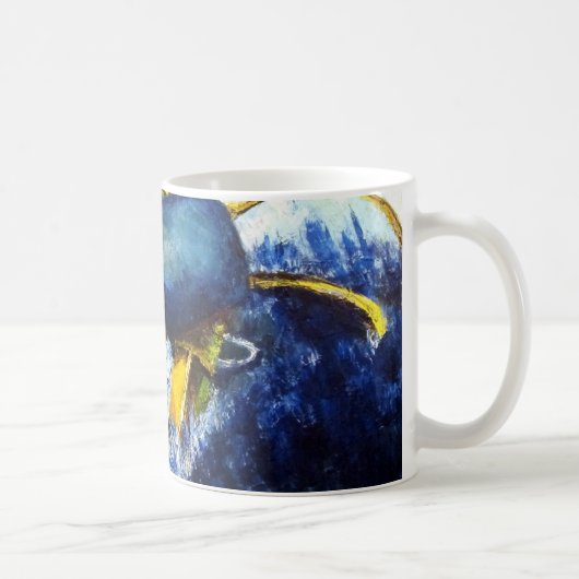 Wal gegen kolossaler Tintenfisch-ursprüngliche Kaffeetasse (Rechts)