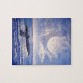 Wal-Geschichte im Mondschein Puzzle (Horizontal)