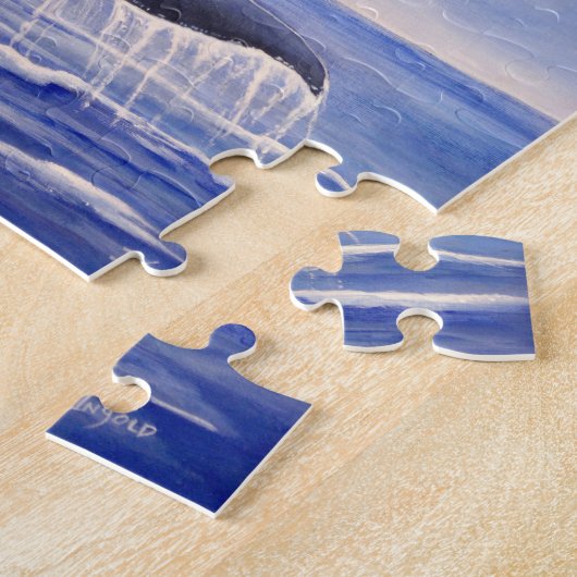 Wal-Geschichte im Mondschein Puzzle (Seite)