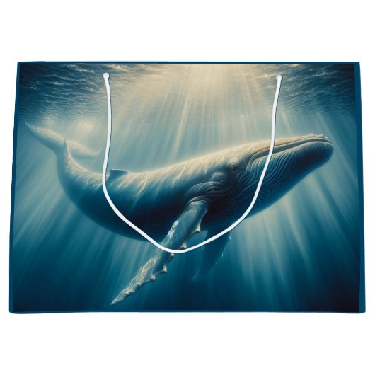 Wal Große Geschenktüte (Vorderseite)