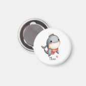 Wal-Hallo! Magnet (Vorderseite/Rückseite)
