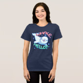Wal-Hallo Tri-Blend Shirt (Vorderseite voll)