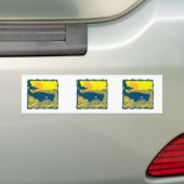 Wal im Sonnenuntergang Autoaufkleber (Auf Auto)