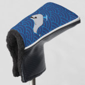 Wal in dem Meer Golf Headcover (3/4 Vorderseite)