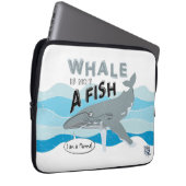 Wal ist kein Fisch Laptopschutzhülle (Vorne Rechts)