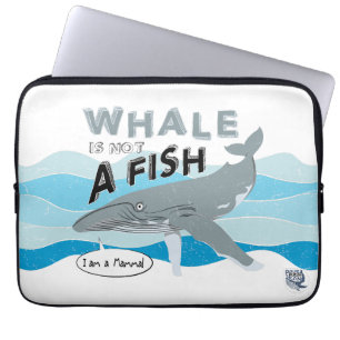 Wal ist kein Fisch Laptopschutzhülle