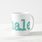 Wal Kaffeetasse (VorderseiteRechts)