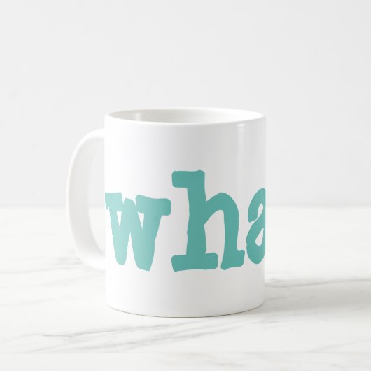 Wal Kaffeetasse (Vorderseite Links)