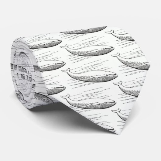 Wal Krawatte (Gerollt)