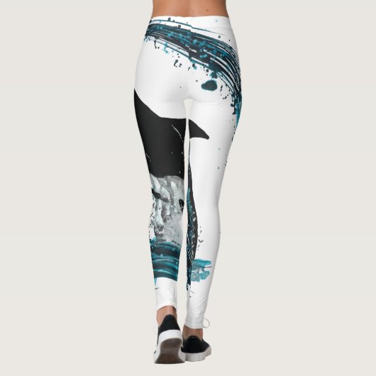 Wal Leggings (Rückseite)