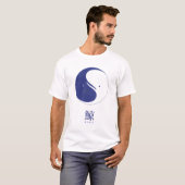 Wal-Logo-Kalligraphie mit Übersetzung T-Shirt (Vorne ganz)