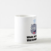 Wal, lustiger Pub Kaffeetasse (Mittel)