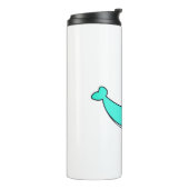 Wal, Meer, Wasser Thermosbecher (Nach links gedreht)