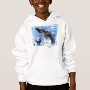 Wal-Migration durch Gregory Gallo Hoodie