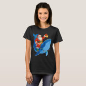 Wal mit Weihnachtsmann T-Shirt (Vorne ganz)