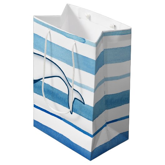 Wal Mittlere Geschenktüte (Vorderseite Schrägansicht)