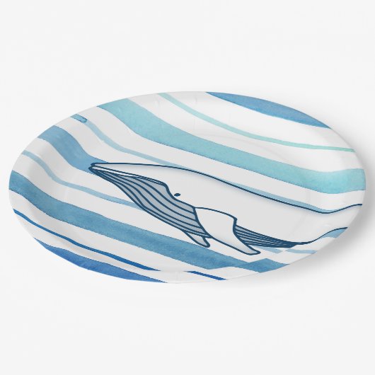 Wal Pappteller (Schrägansicht)