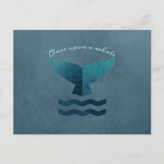 Wal Postkarte (Vorderseite)