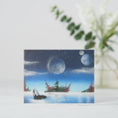 Wal-Postkarte Postkarte (Stehend Vorderseite)