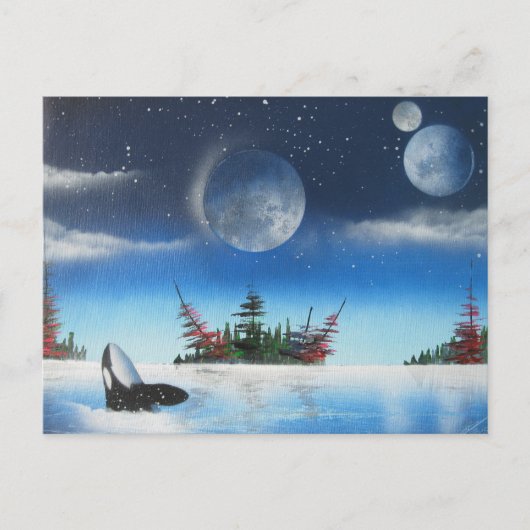 Wal-Postkarte Postkarte (Vorderseite)