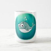 Wal, Pottwal, Unterwasser Kaffeetasse (Mittel)